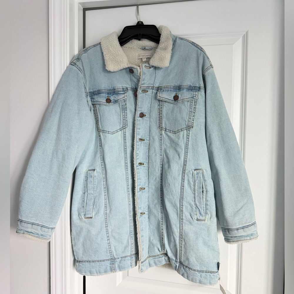 NEW Oliver Logan Bowery Sherpa Jacket  size Medium